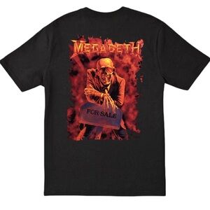 NEW MEGADEATH PEACE SELLS T-SHIRT